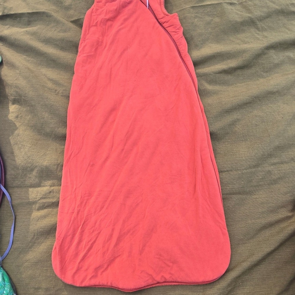 Kyte Baby Sleep Bag 2.5 TOG Rust Orange Bamboo Wearable Blanket Size Medium